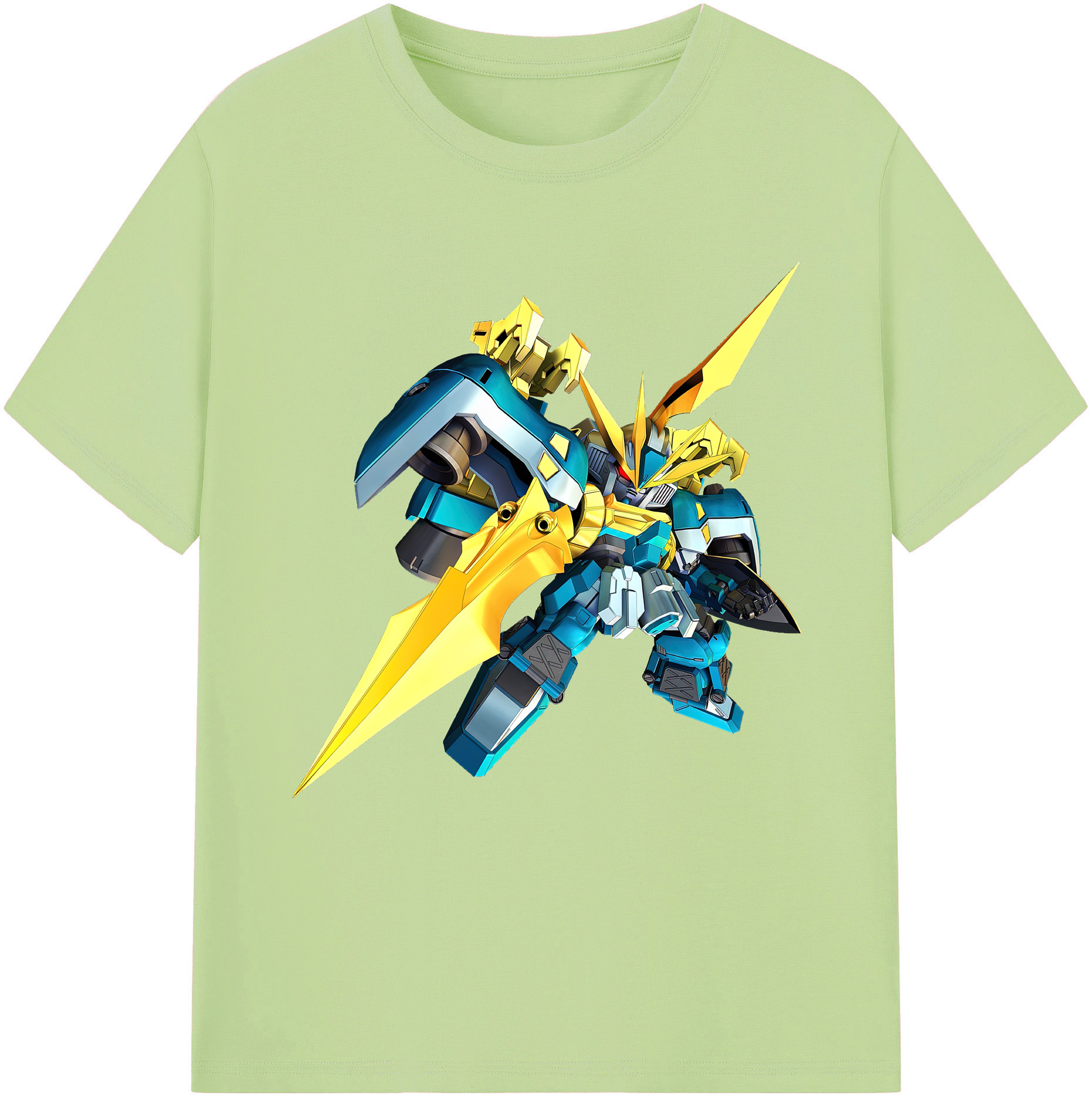 （画像用） 機動戦士ガンダム Mobile Suit Gundam 綿100％半袖Tシャツ（フロントプリント）